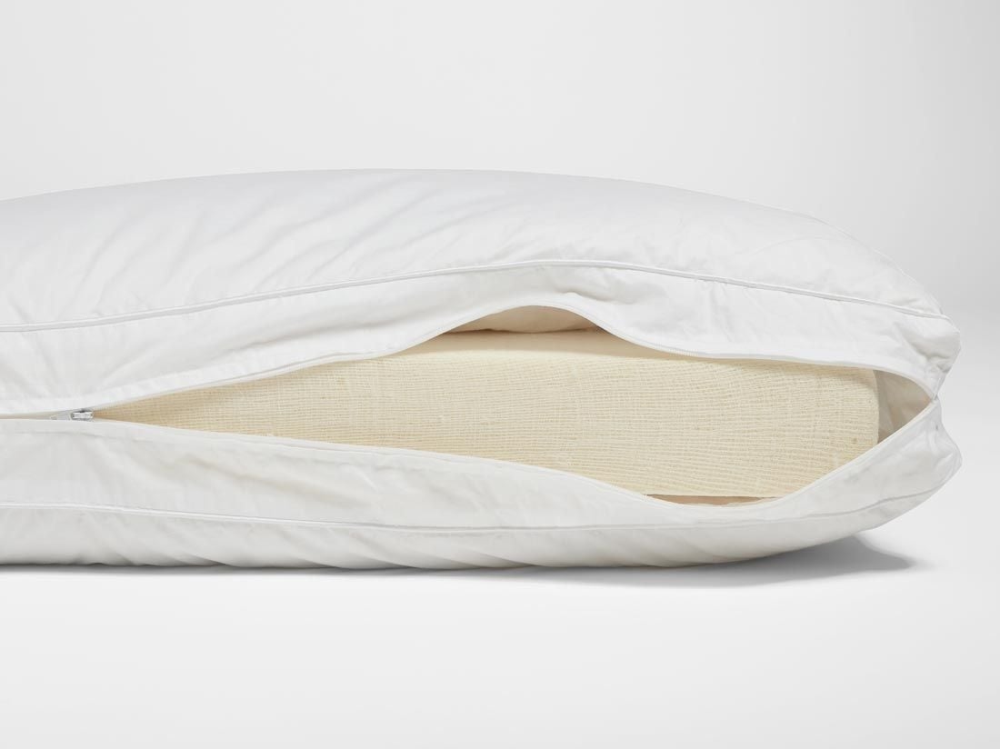 Oreiller duvet latex 50x70 medium