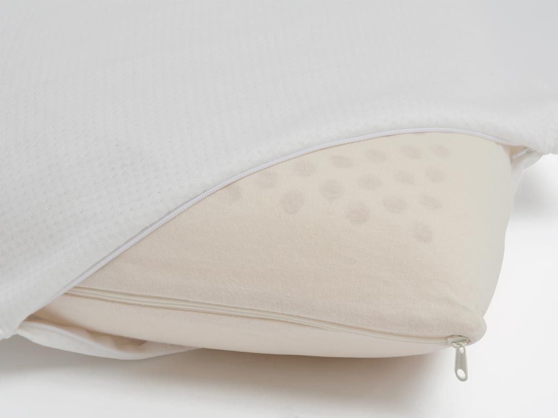 Oreiller latex naturel cloud 40x60x12 moelleux