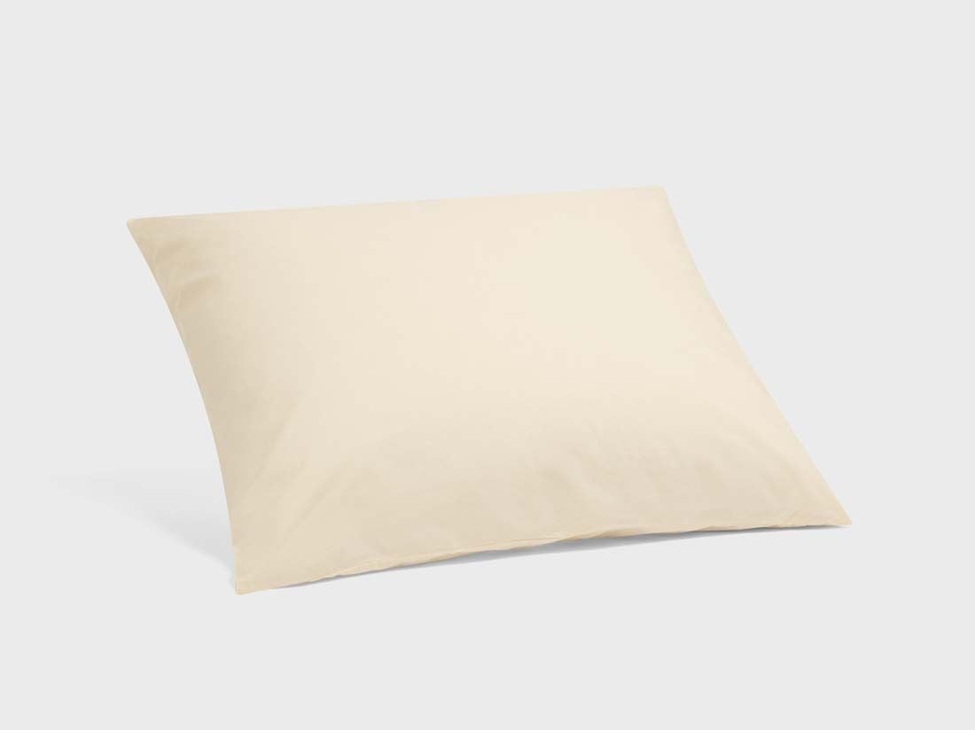 Kussensloop percal katoen butter glow