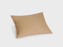 Taie d'oreiller flanelle de coton miel chambray