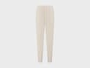 Pantalon de pyjama en jersey pour femme soleil levant blanc