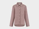 Pyjamashirt dames flanel mauve chambray