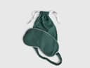Masque de nuit jersey vert pin