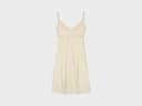 Nuisette en jersey soleil levant blanc