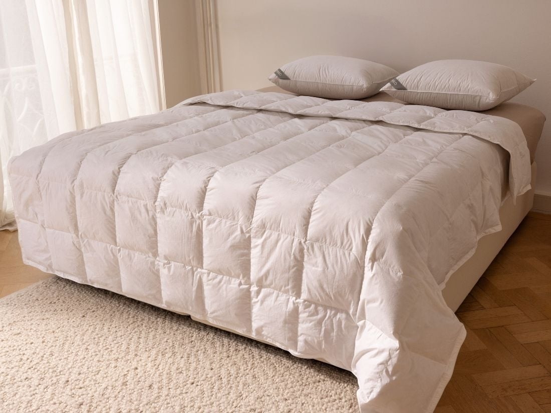 Couette en duvet été