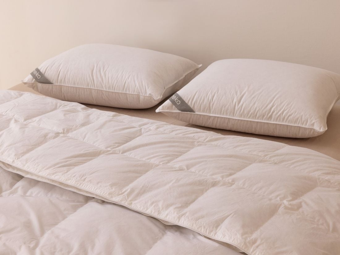 Couette en duvet recyclé premium 4 saisons