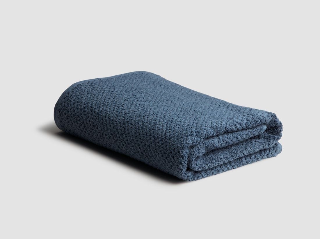 Badlaken dots blue 100x150 - 1 st