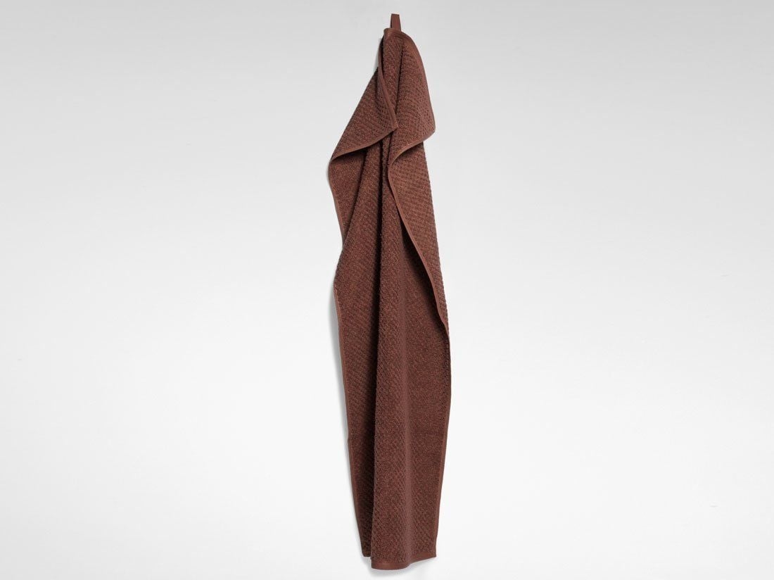 Handdoeken dots mud rose 50x100