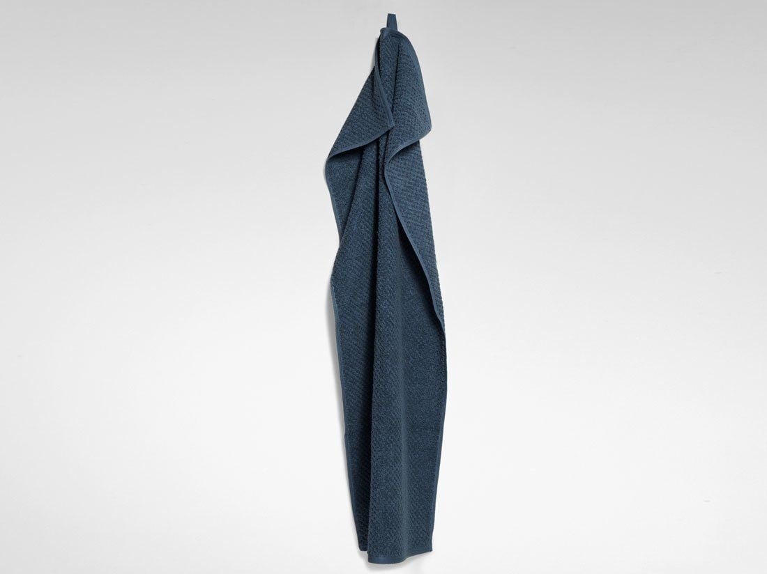 Handdoeken dots blue 50x100