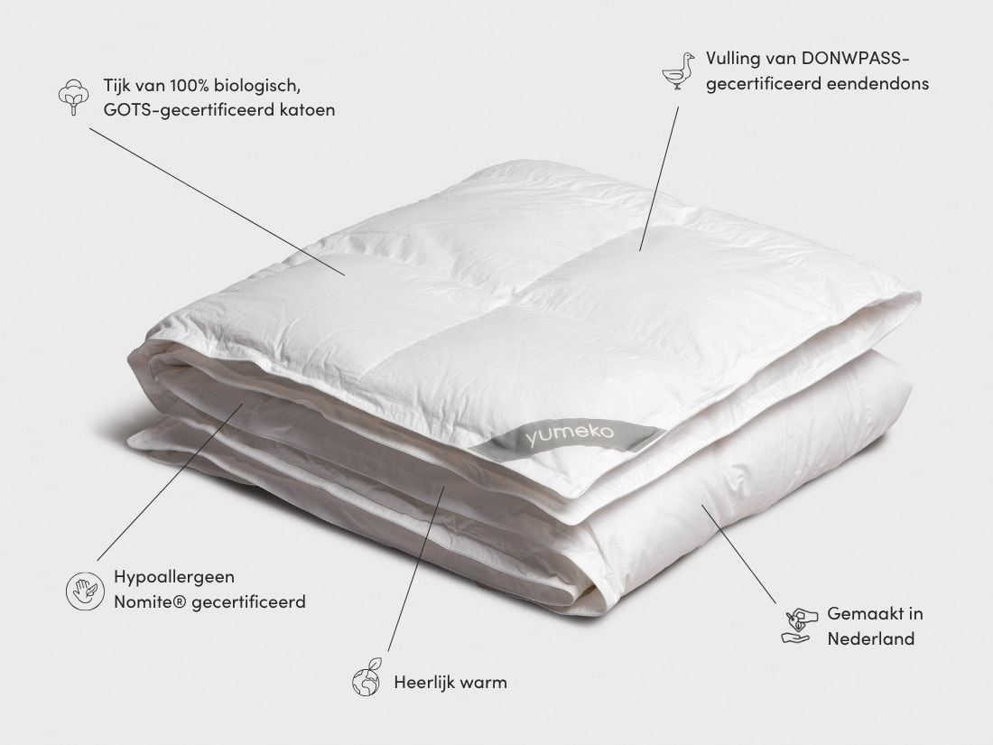 Dekbed dons winter