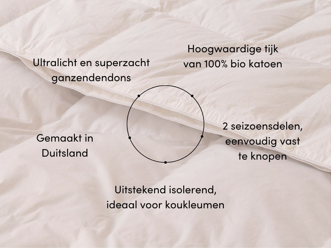 Dekbed ganzendons all seasons