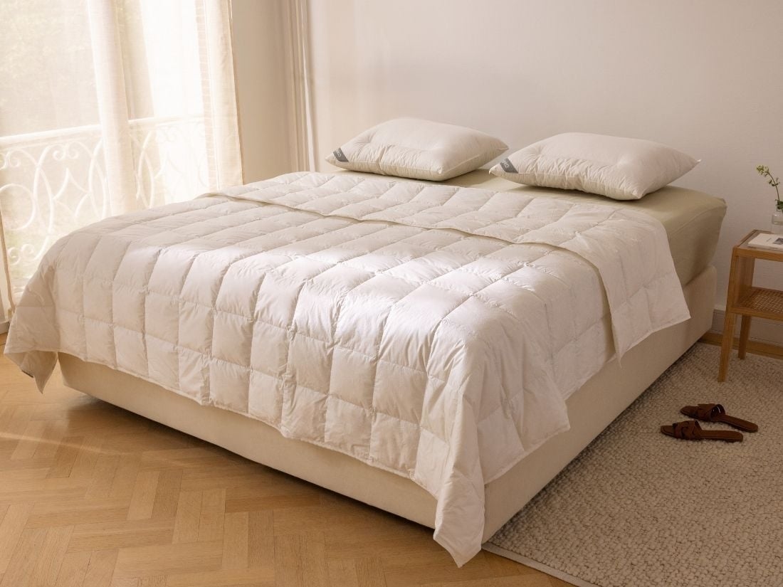 Couette en duvet deluxe été