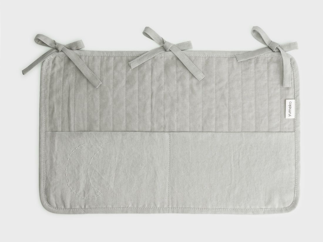 Linnen organizer misty green