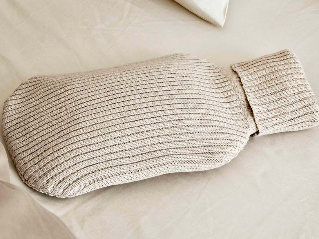 Kruikzak katoen sand melange 36x20