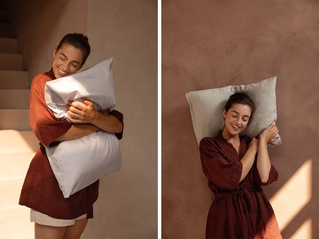 Oreiller en duvet 60x70 medium