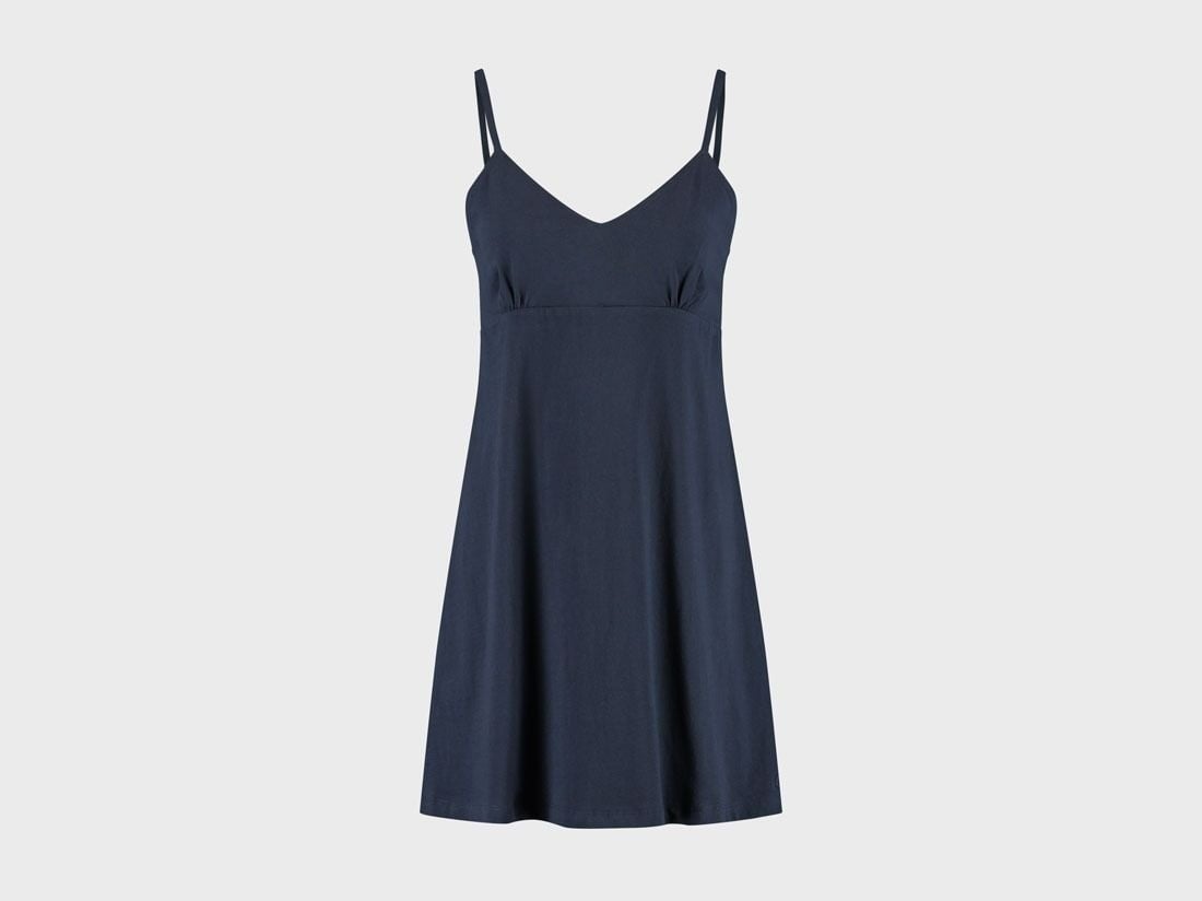 Slipdress jersey midnight blue