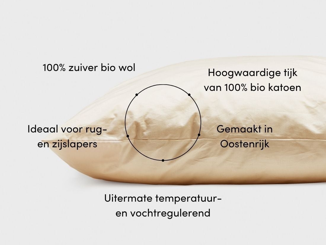 Kussen wol 50x60 medium