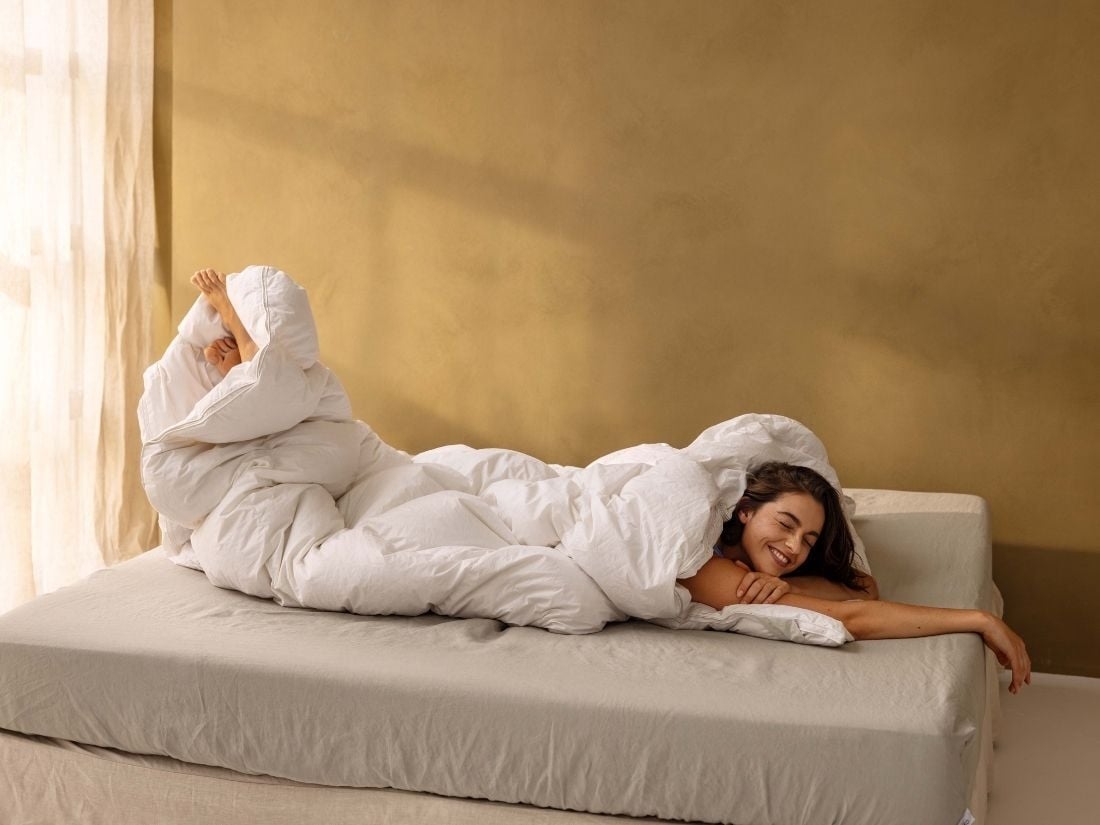 Couette en duvet recyclé 4 saisons