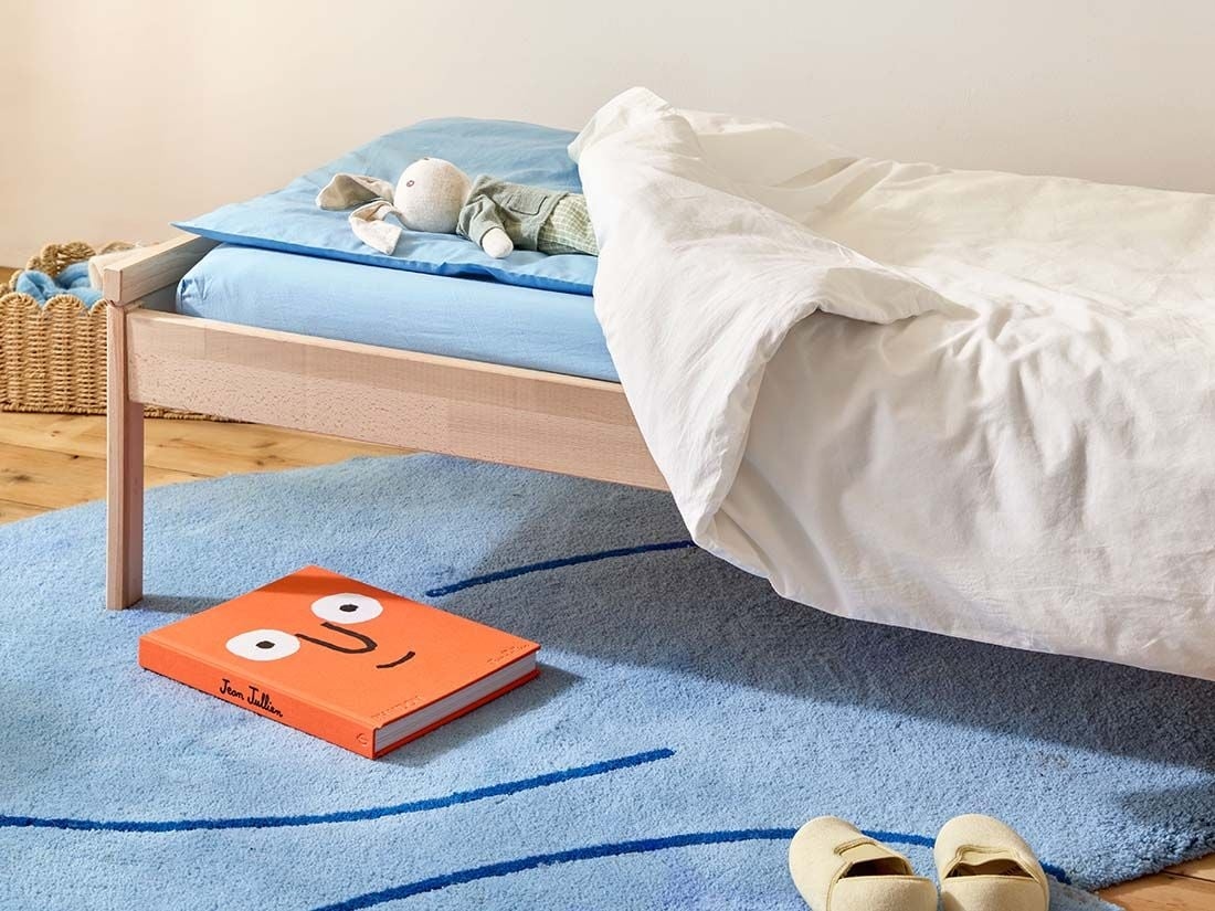 Kinderdekbedovertrek percal katoen blissful white