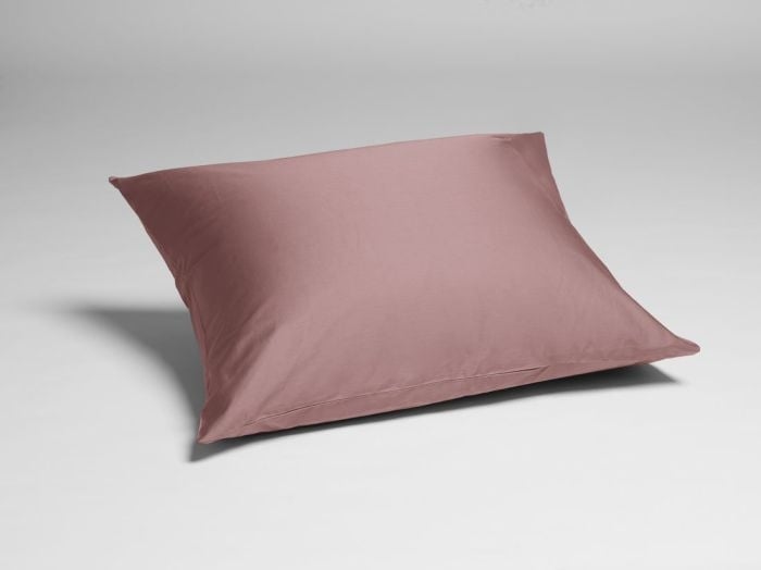 Kussensloop katoen satijn blush rose