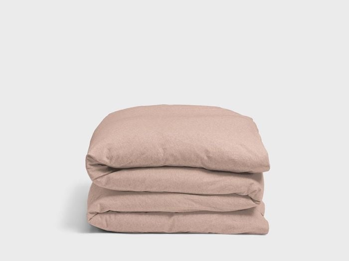 Housse de couette enfant jersey rose vintage