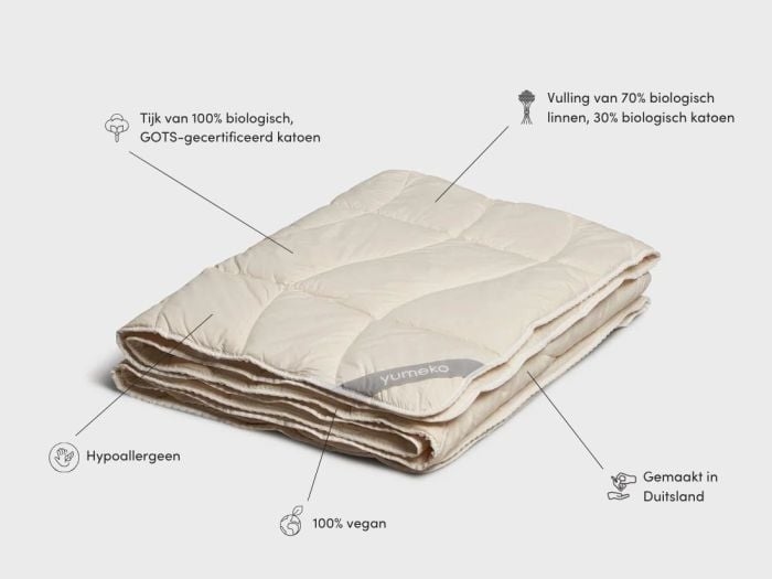 Dekbed linnen zomer 140x220