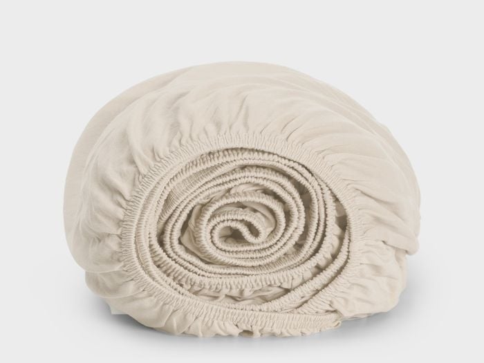 Kinderhoeslaken jersey sunrise white