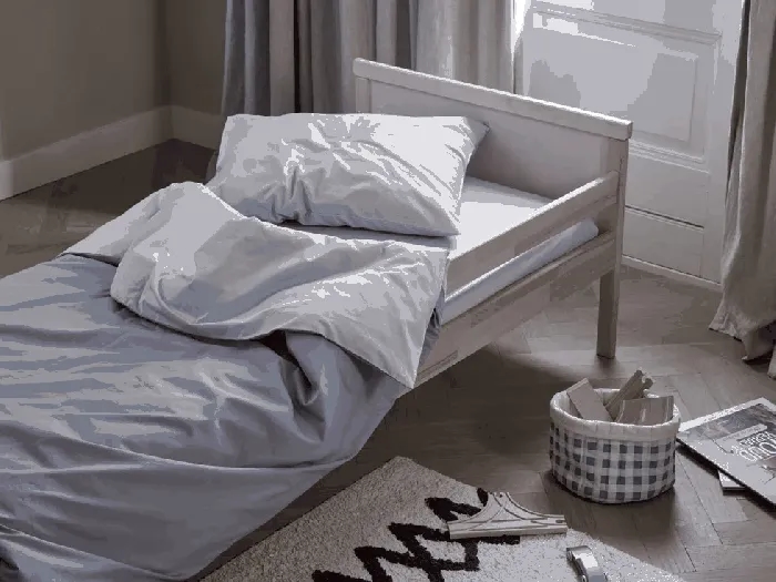 Kussensloop percal katoen lavender blue 50x60