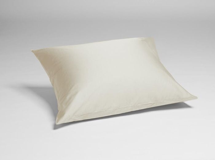 kussensloop katoen satijn sandy grey