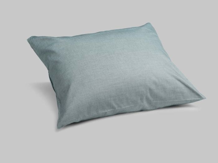 Kussensloop katoen TENCEL™ green chambray